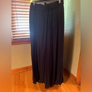Wide leg swim coverup